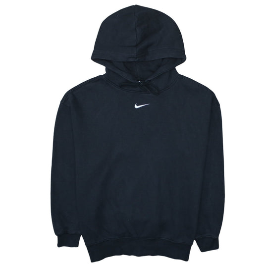Womens UK Size S Nike Black Pullover Hoodie