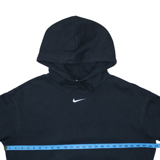 Womens UK Size S Nike Black Pullover Hoodie