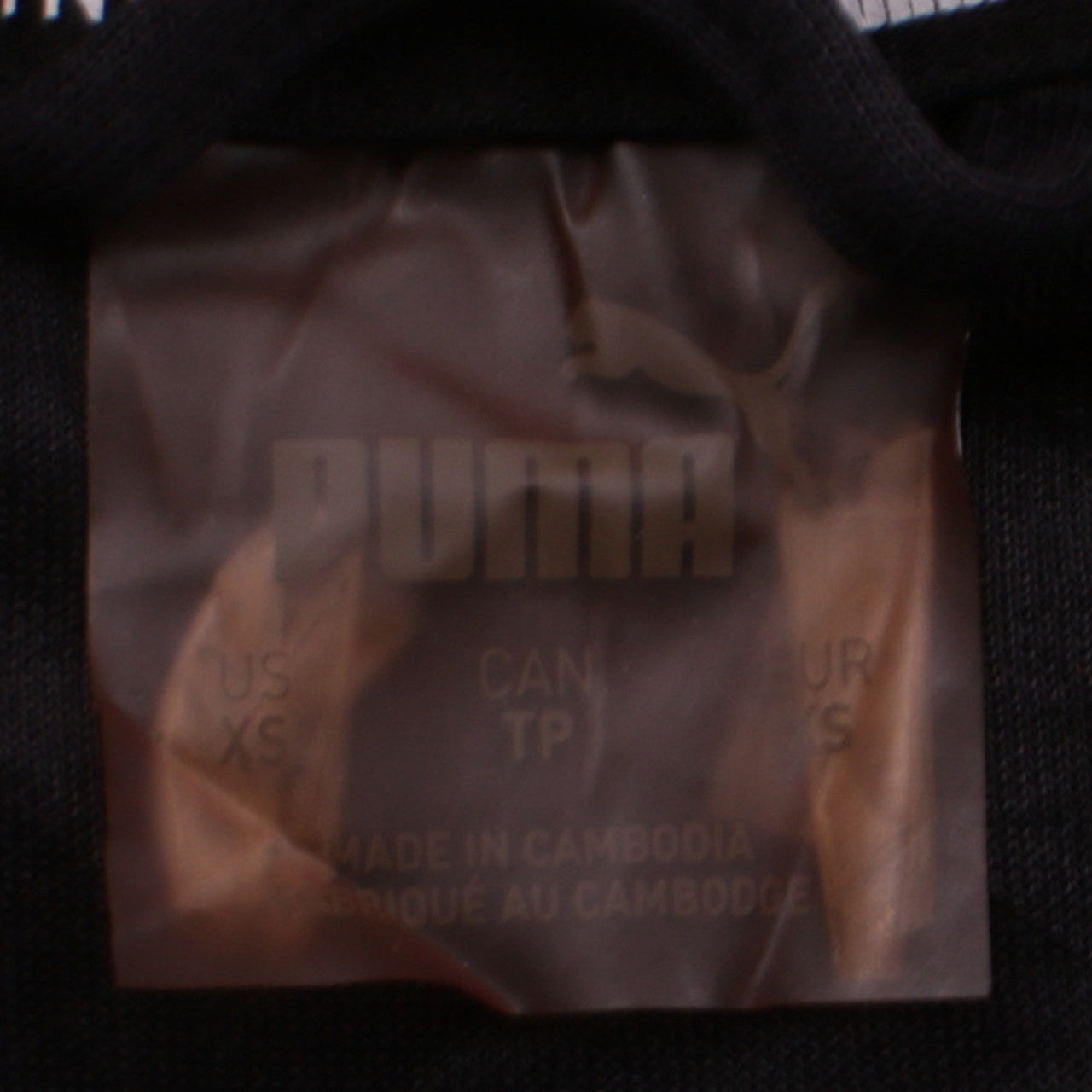 Womens UK Size XS PUMA Black Full Zip Hoodie