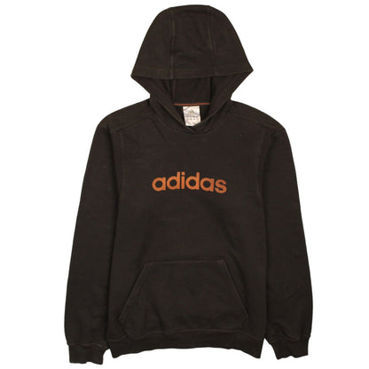 Mens UK Size M adidas Black Pullover Hoodie