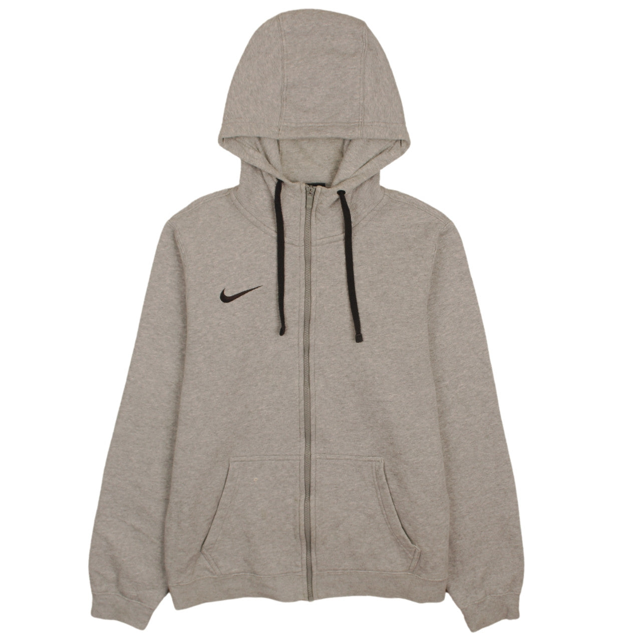 Mens UK Size S Nike Grey Full Zip Hoodie