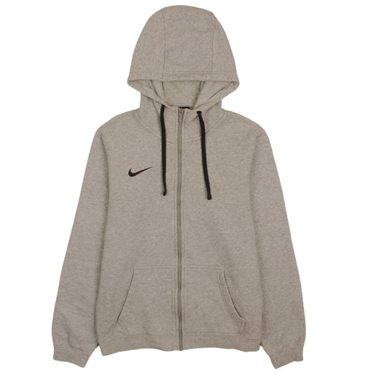 Mens UK Size S Nike Grey Full Zip Hoodie