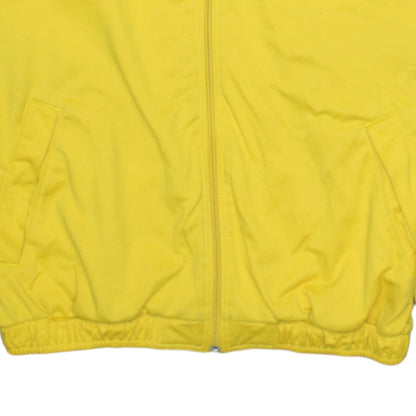 Puma Men's Yellow Track Jacket Size S Full Zip Activewear