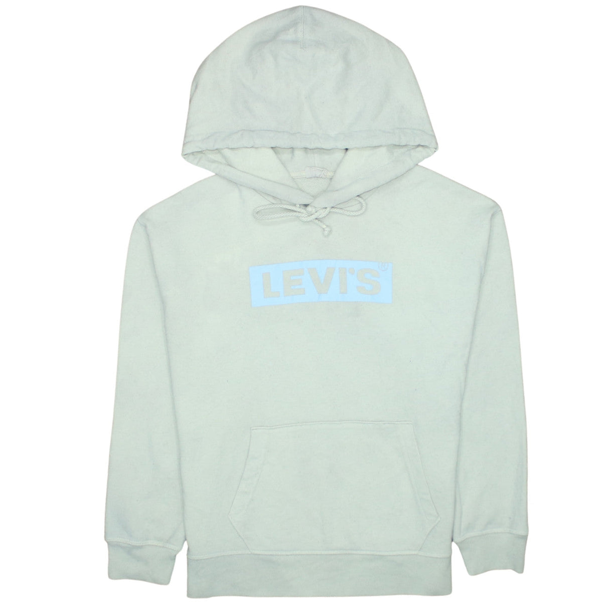 Womens UK Size S Levi's Beige Pullover Hoodie