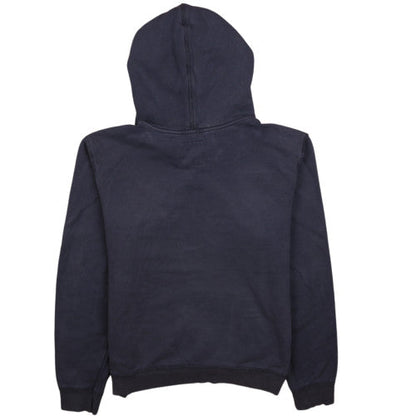 Levi's Boys Navy Blue Hoodie Pullover Size 14 Logo Cotton Sweatshirt
