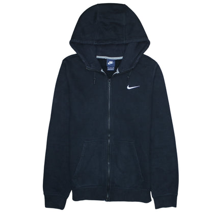 Mens UK Size S Nike Black Full Zip Hoodie