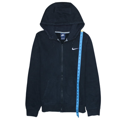 Mens UK Size S Nike Black Full Zip Hoodie