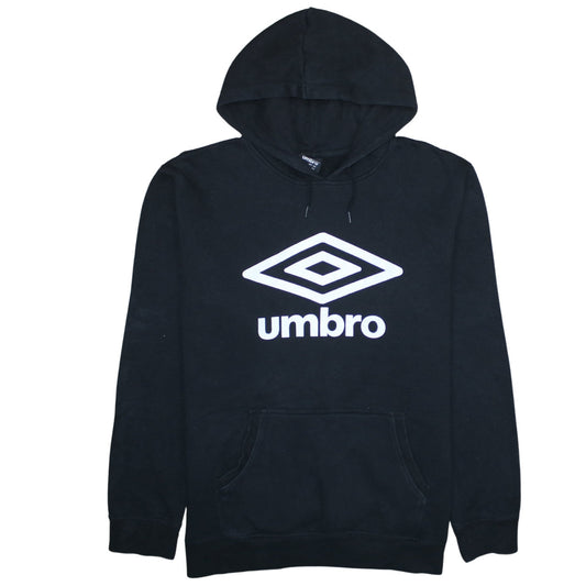Mens UK Size 2XL Umbro Black Pullover Hoodie