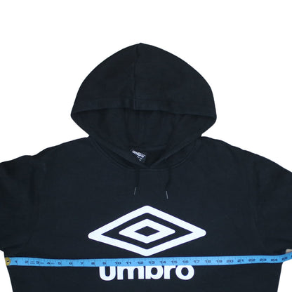 Mens UK Size 2XL Umbro Black Pullover Hoodie