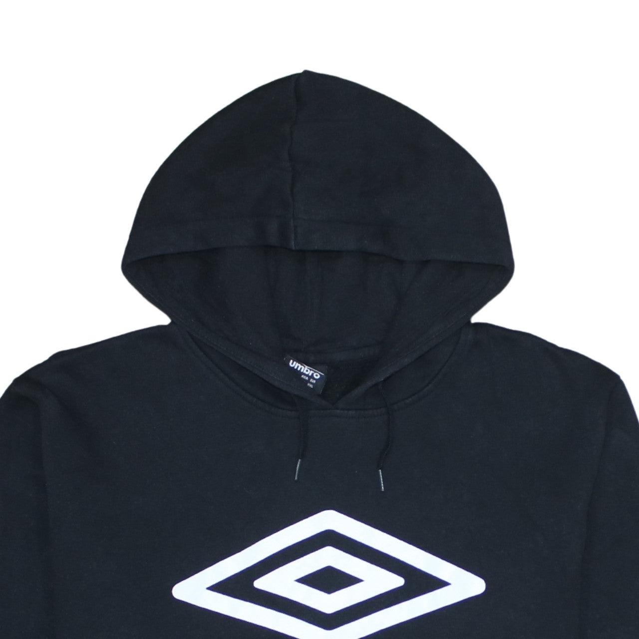Mens UK Size 2XL Umbro Black Pullover Hoodie