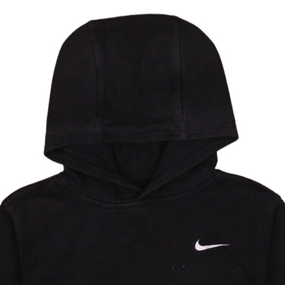 Nike Boys Black Pullover Fleece Hoodie XL 13-15 Years Hooded Sweatshirt