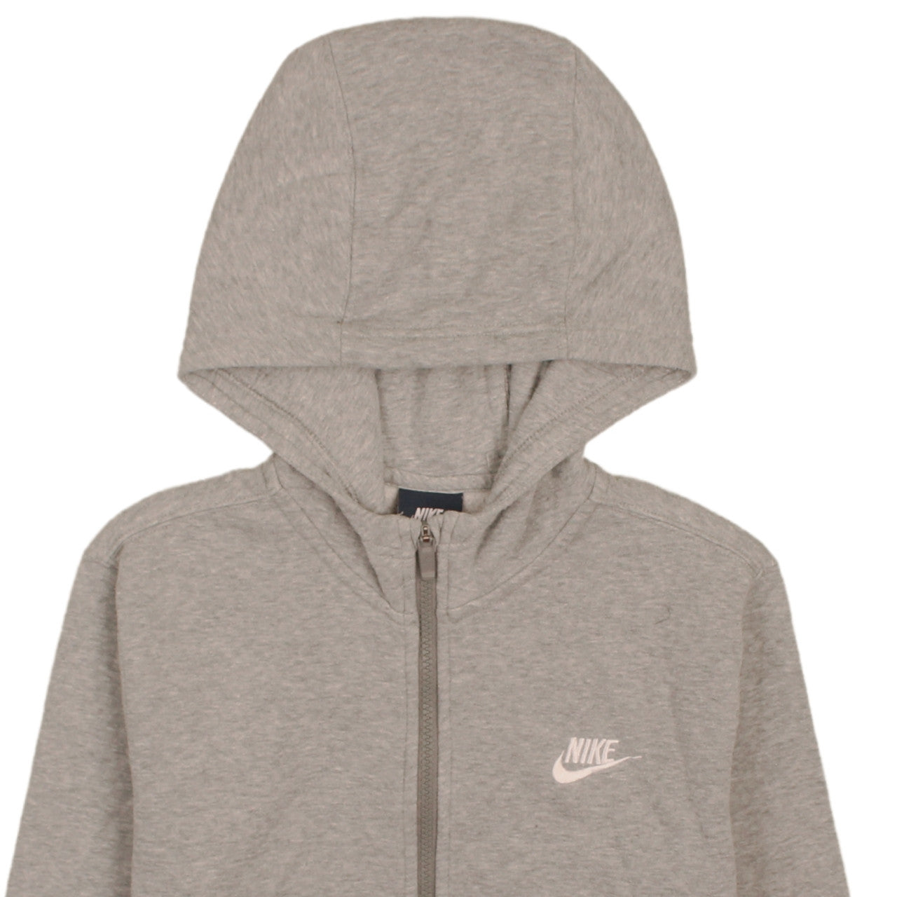 Boys UK Size 12-13 Years Nike Grey Full Zip Hoodie