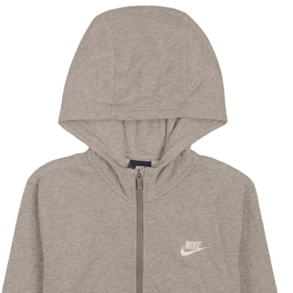 Boys UK Size 12-13 Years Nike Grey Full Zip Hoodie