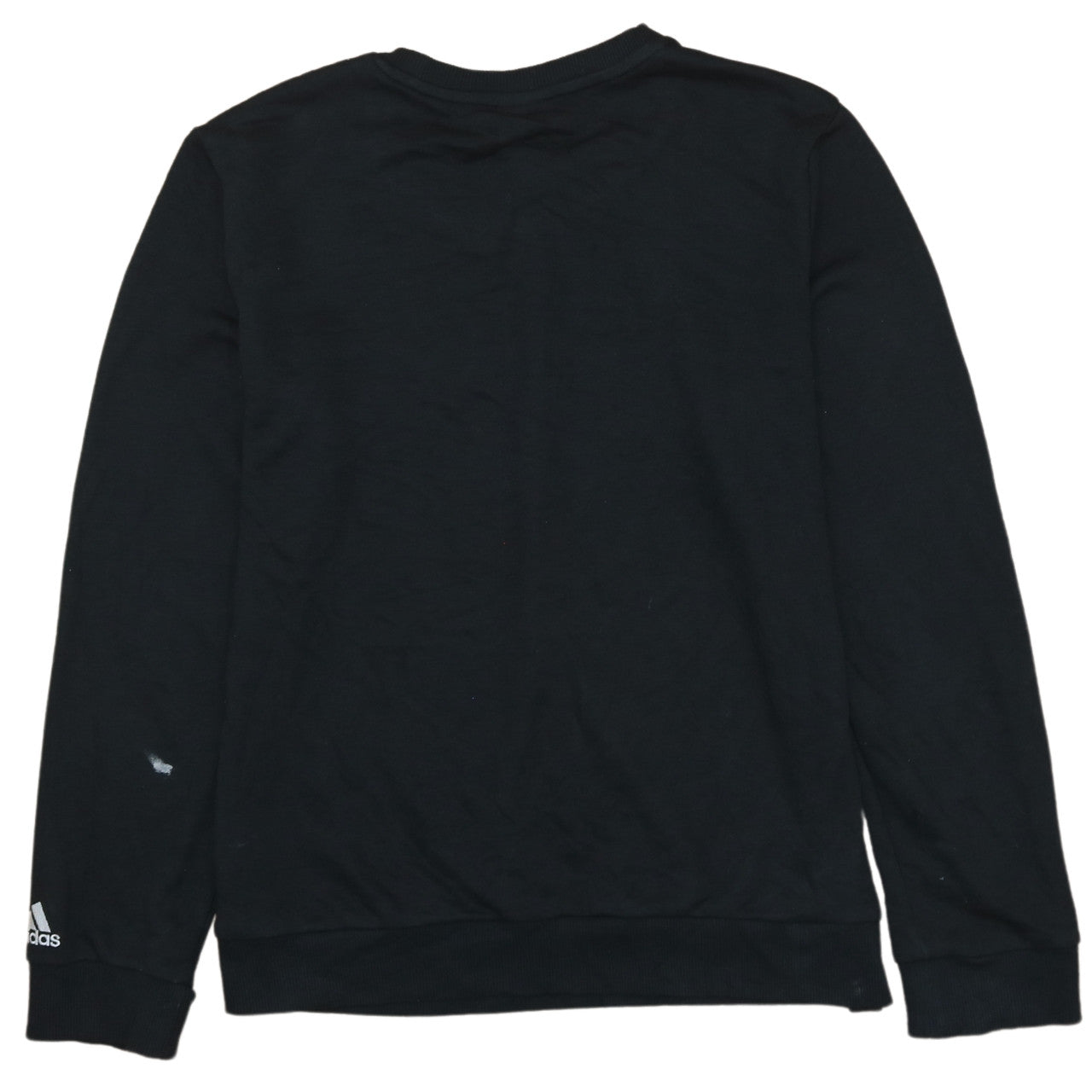 Womens UK Size L adidas Black Pullover Sweatshirt