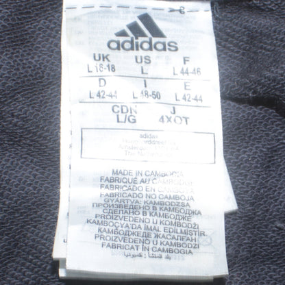 Womens UK Size L adidas Black Pullover Sweatshirt