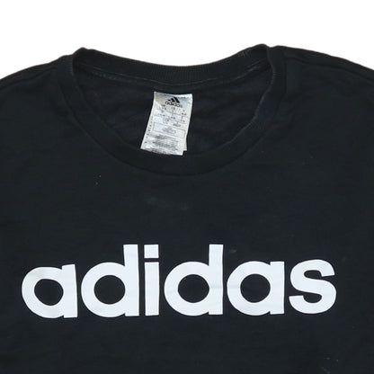 Womens UK Size L adidas Black Pullover Sweatshirt