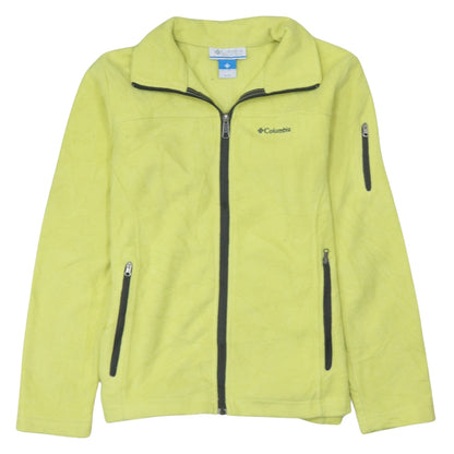 Womens UK Size 14 Columbia Yellow Basic Jacket