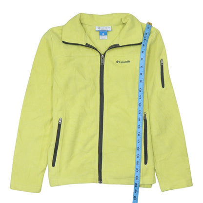 Womens UK Size 14 Columbia Yellow Basic Jacket