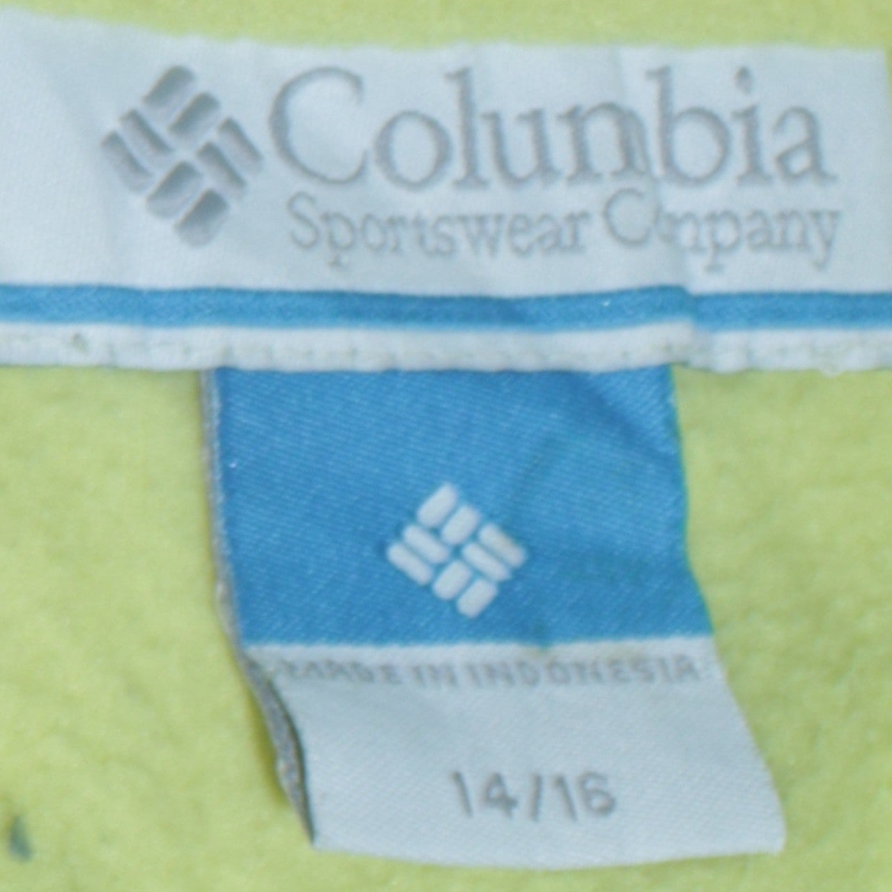 Womens UK Size 14 Columbia Yellow Basic Jacket