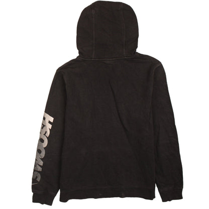 Nike Boys Black Pullover Hoodie 13-15 Years Graphic Logo Fleece Sweatshirt
