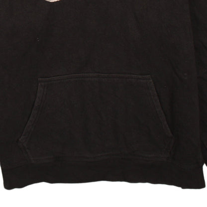 Nike Boys Black Pullover Hoodie 13-15 Years Graphic Logo Fleece Sweatshirt