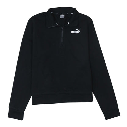Womens UK Size L PUMA Black Pullover Sweatshirt