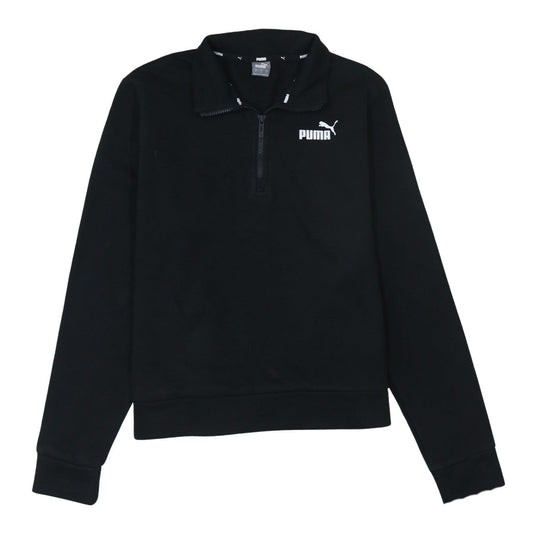 Womens UK Size L PUMA Black Pullover Sweatshirt