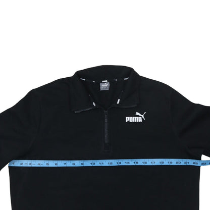 Womens UK Size L PUMA Black Pullover Sweatshirt