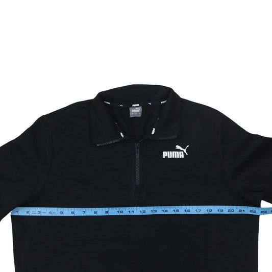 Womens UK Size L PUMA Black Pullover Sweatshirt