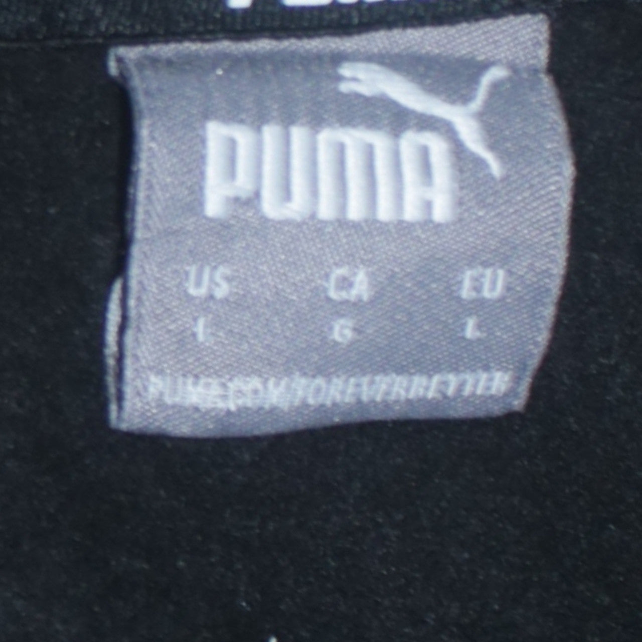 Womens UK Size L PUMA Black Pullover Sweatshirt