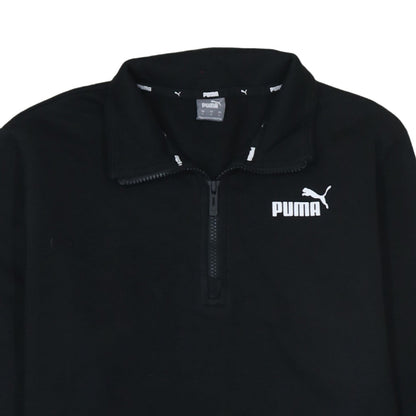 Womens UK Size L PUMA Black Pullover Sweatshirt