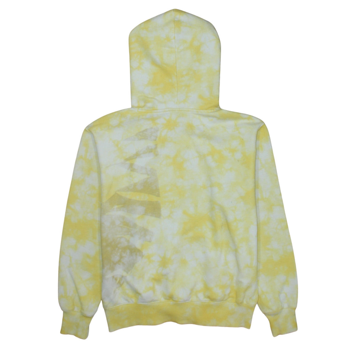 Womens UK Size S Champion Yellow Pullover Hoodie