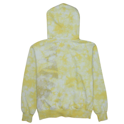 Womens UK Size S Champion Yellow Pullover Hoodie