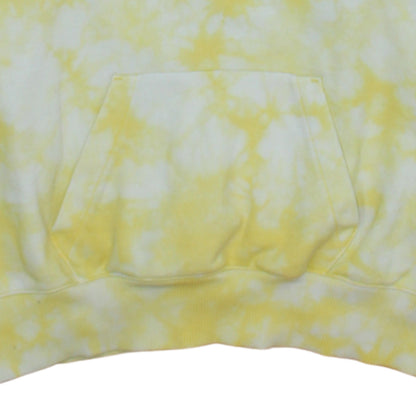 Womens UK Size S Champion Yellow Pullover Hoodie