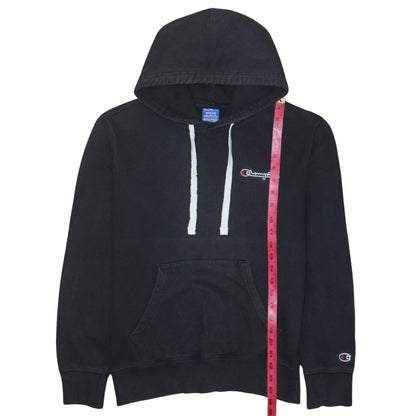 Mens UK Size M Champion Black Pullover Hoodie