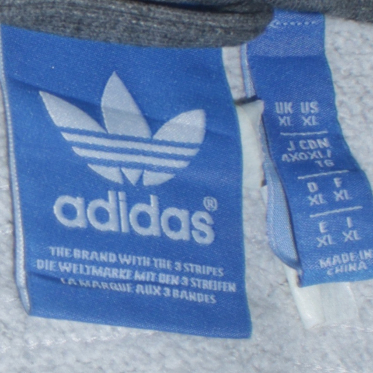 Mens UK Size XL adidas Grey Gym & Training Running & Jogging Casual Jacket