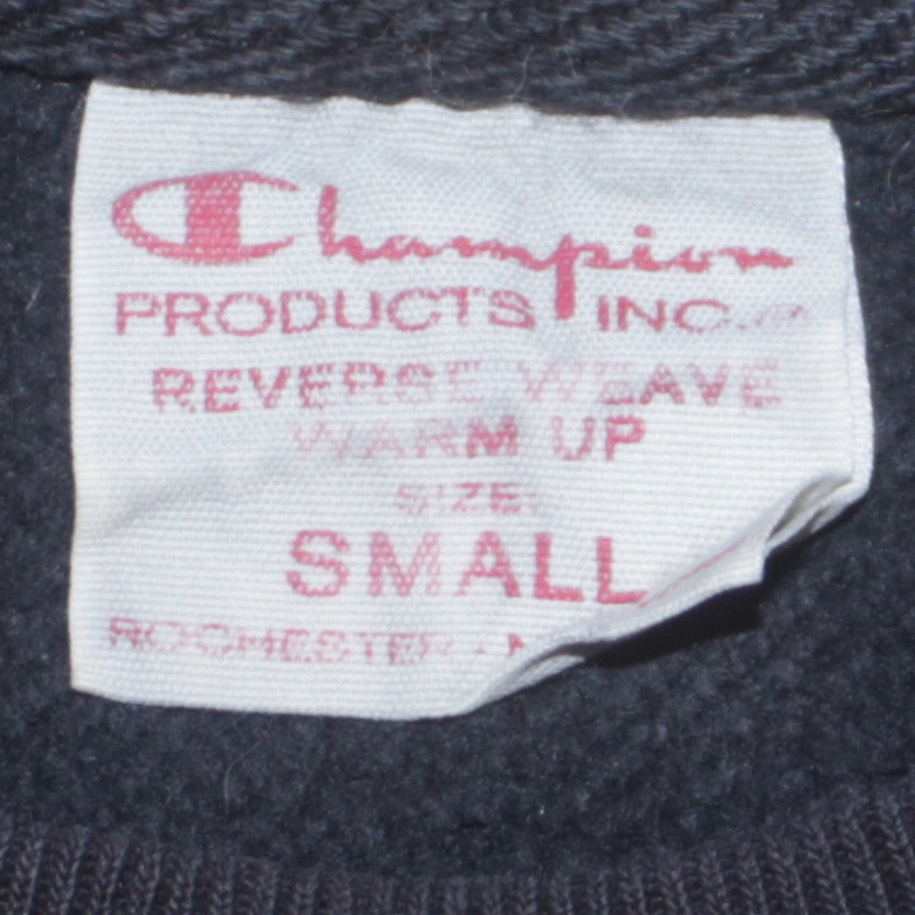 Mens UK Size S Champion Black Pullover Sweatshirt