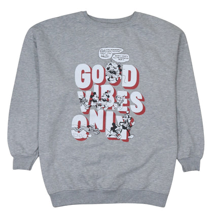 Womens UK Size S Primark Grey Pullover Sweatshirt
