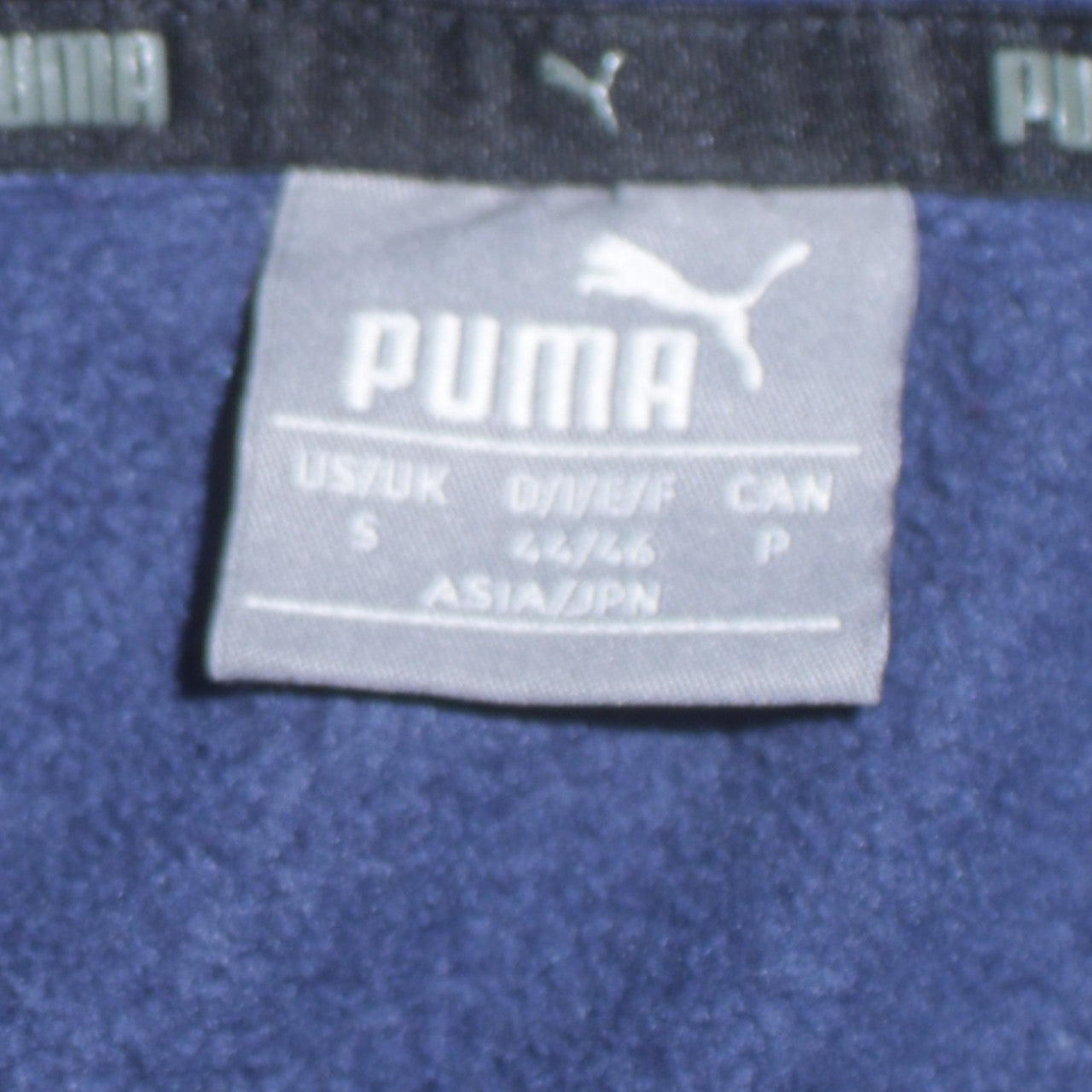 Womens UK Size S PUMA Blue Pullover Hoodie