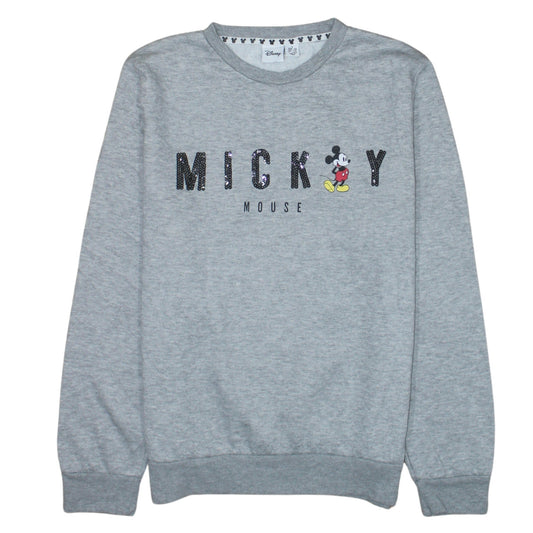 Womens UK Size S Disney Grey Pullover Sweatshirt
