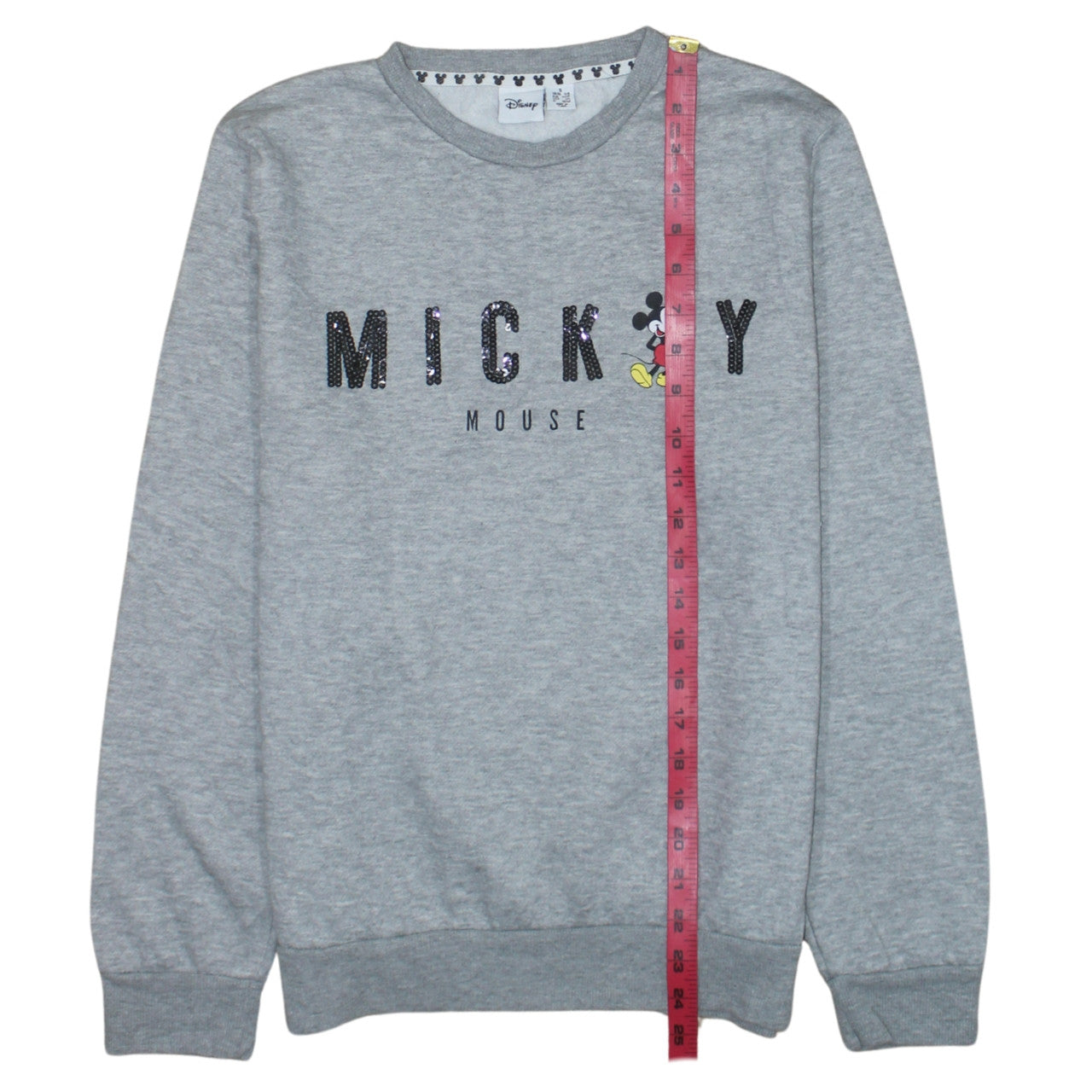 Womens UK Size S Disney Grey Pullover Sweatshirt