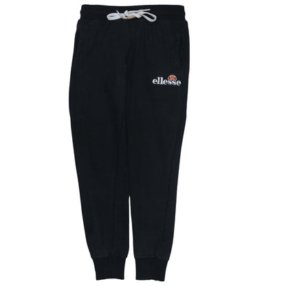 Womens UK Size 10 ellesse Regular Fit Jogger Black Trousers