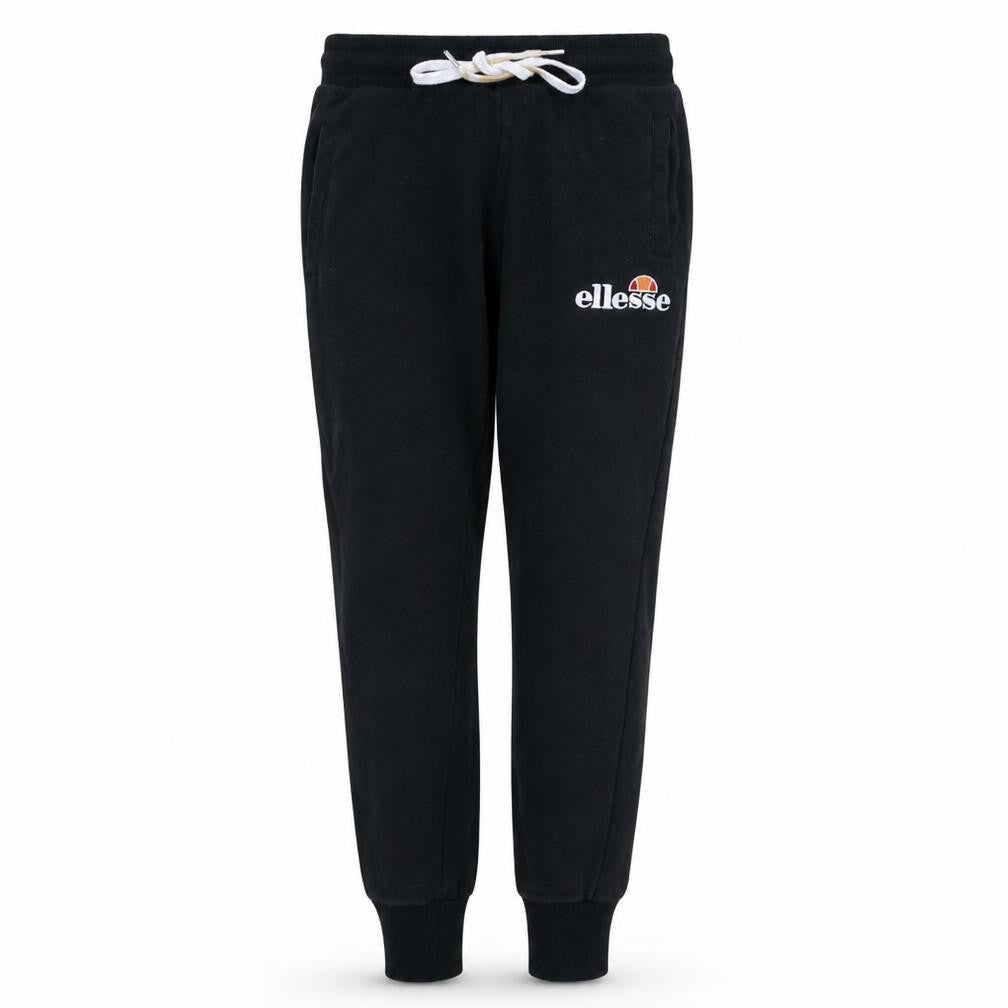 Womens UK Size 10 ellesse Regular Fit Jogger Black Trousers