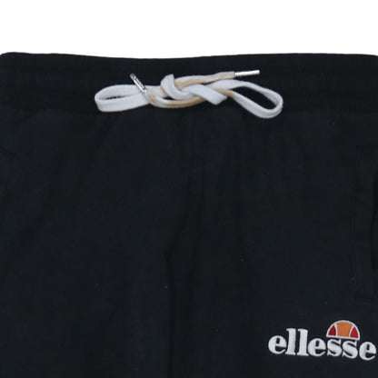 Womens UK Size 10 ellesse Regular Fit Jogger Black Trousers