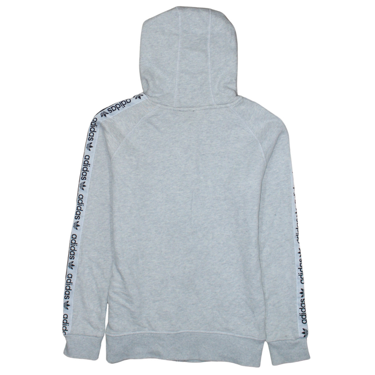 Womens UK Size 8 adidas Grey Full Zip Hoodie