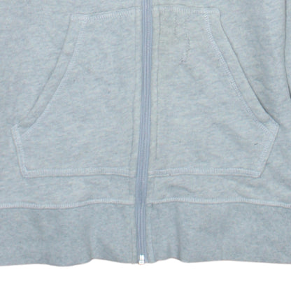 Womens UK Size 8 adidas Grey Full Zip Hoodie
