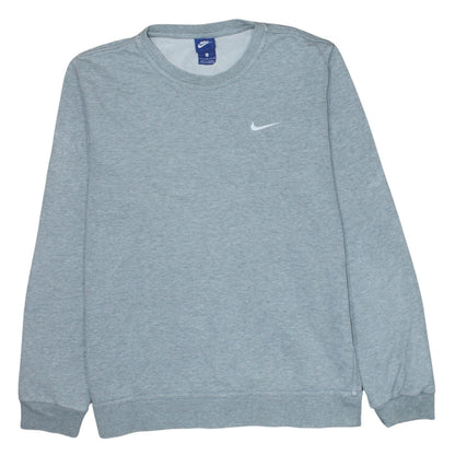 Mens UK Size L Nike Grey Pullover Sweatshirt