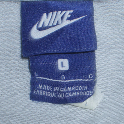 Mens UK Size L Nike Grey Pullover Sweatshirt