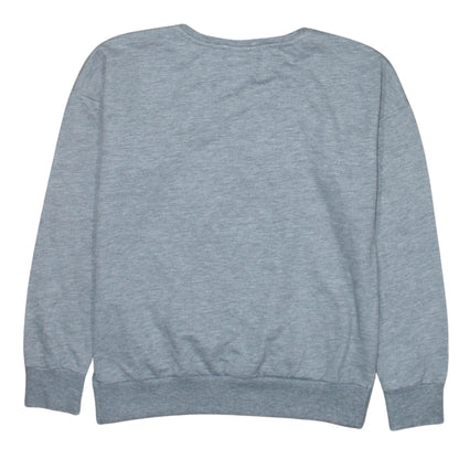 Womens UK Size XS Primark Grey Pullover Sweatshirt