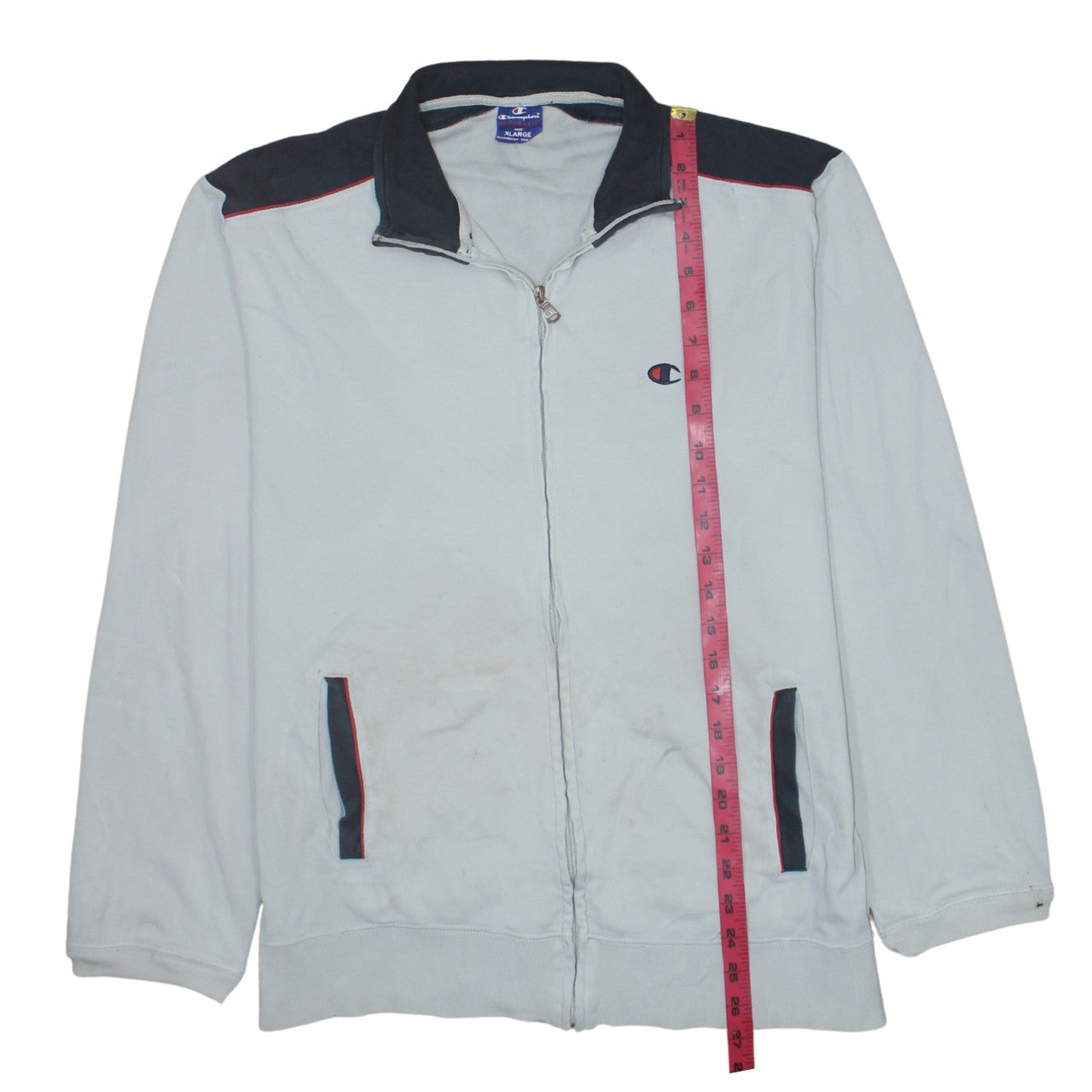 Mens UK Size XL Champion White Running & Jogging Gym & Training Casual Jacket